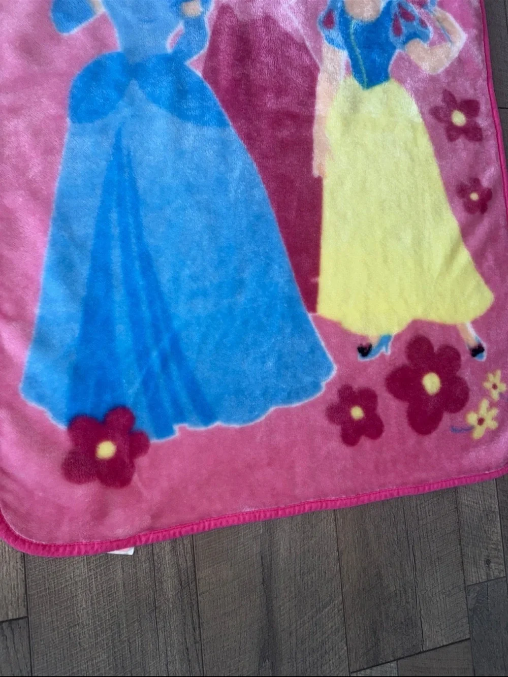 Disney Princess Pink Blanket